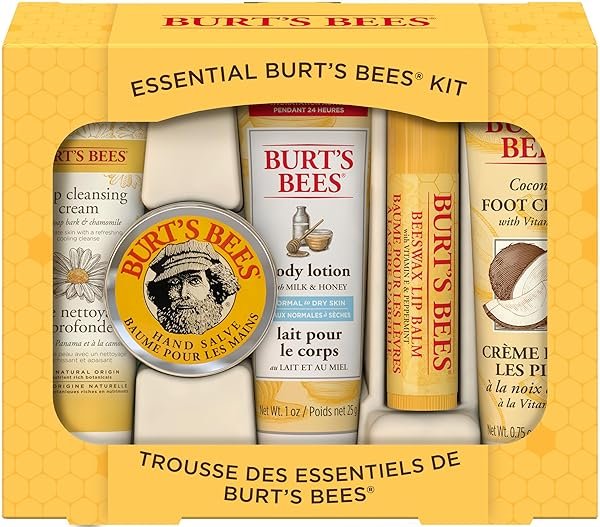 Burt's Bees منتجات للعناية بالجسم، مجموعة أساسيات يومية
