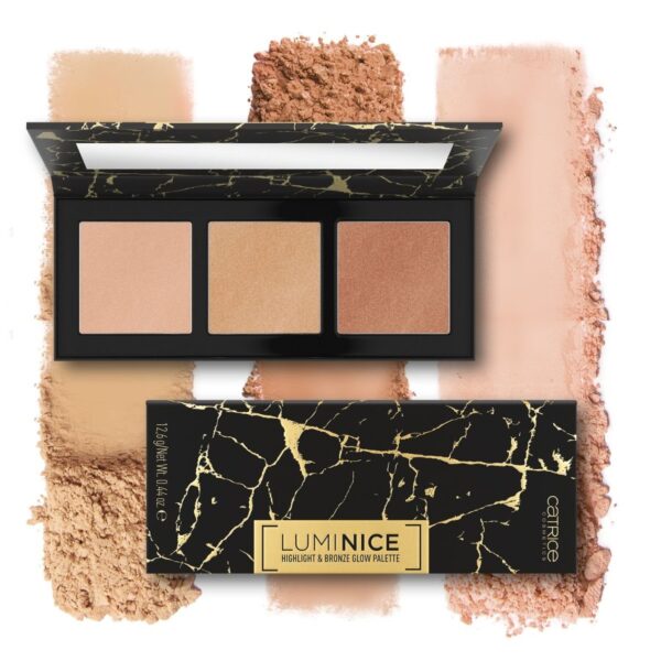 CATRICE LUMINICE HIGHLIGHT & BRONZE GLOW PALETTE
