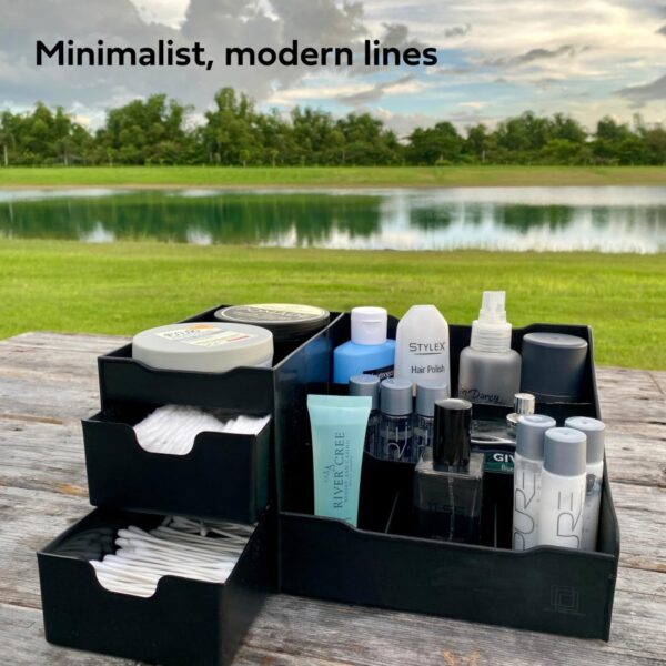 Cosmetic organizer with drawers