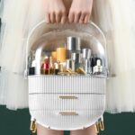 Makeup Storage,Desktop Makeup Organizer,Multifunction Portable Makeup Storage Box Waterproof Dustproof