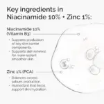 סרום להחלקת העור מבית The Ordinary, ניאצינאמיד 10% + אבץ 1%, לעור הנוטה לפגמים