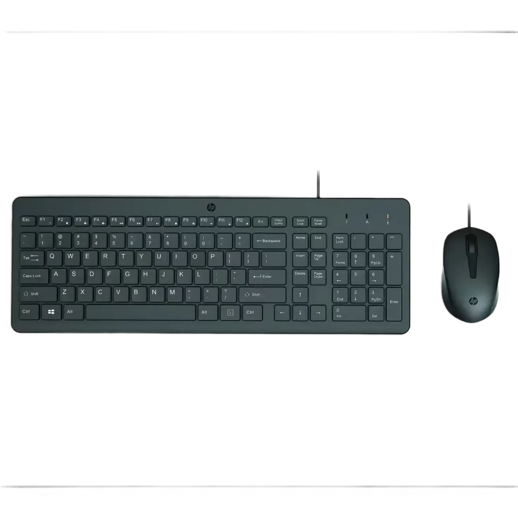 HP 150 Wired Mouse and Keyboard