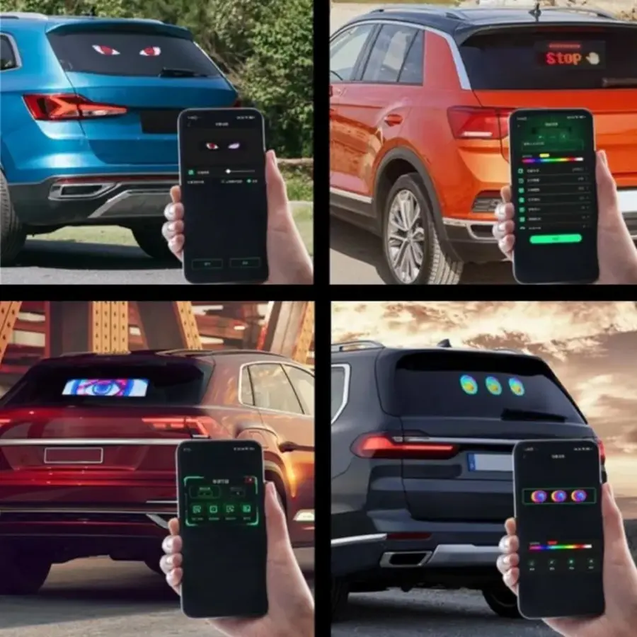 شاشة LED متنقلة