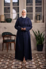 Three-piece abaya