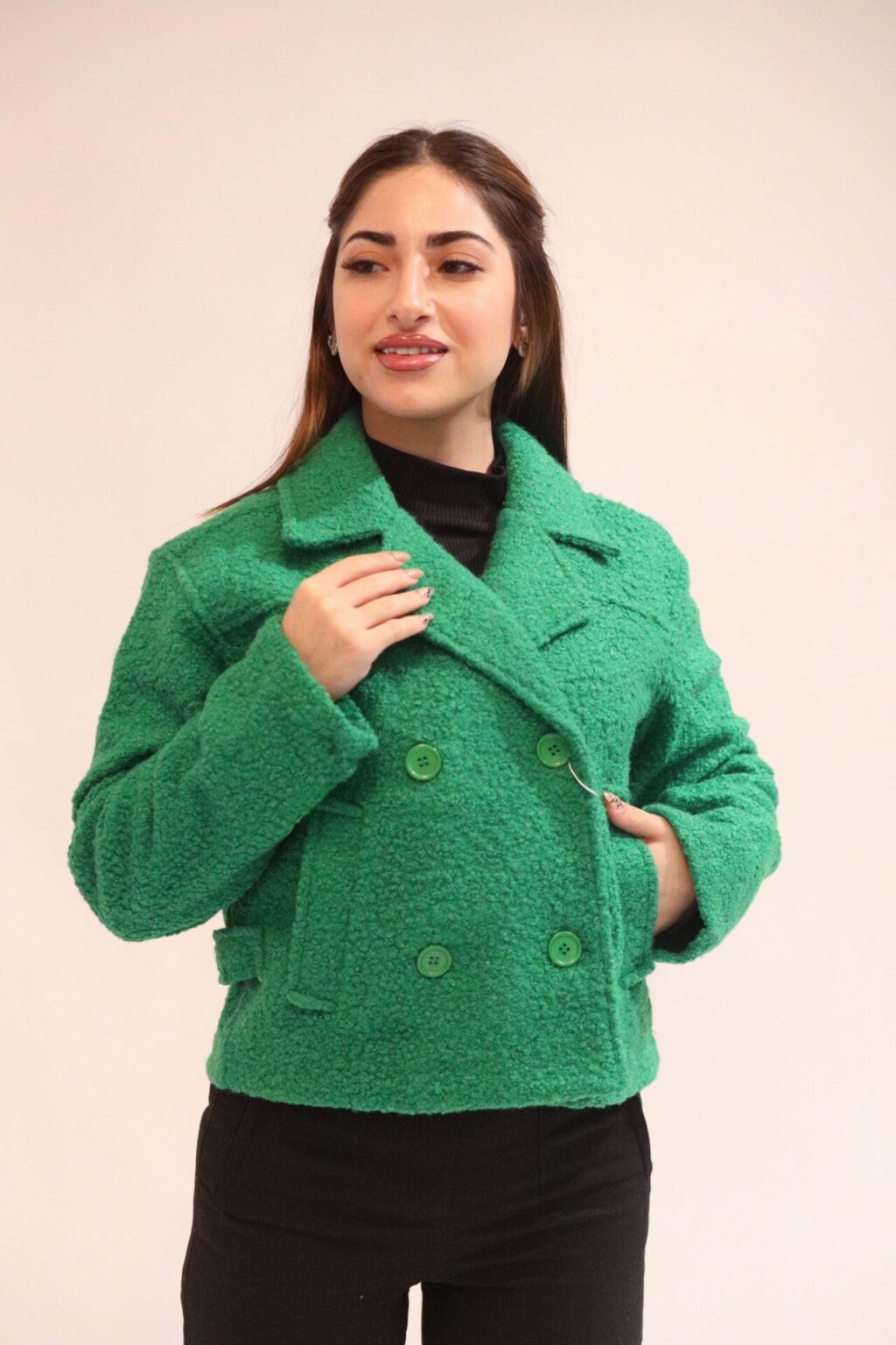 Short winter jacket