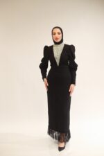 Formal black dress