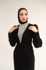 Formal black dress