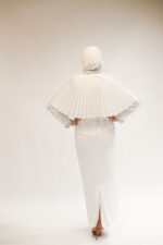 White formal dress