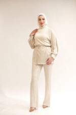 Two-piece wool set