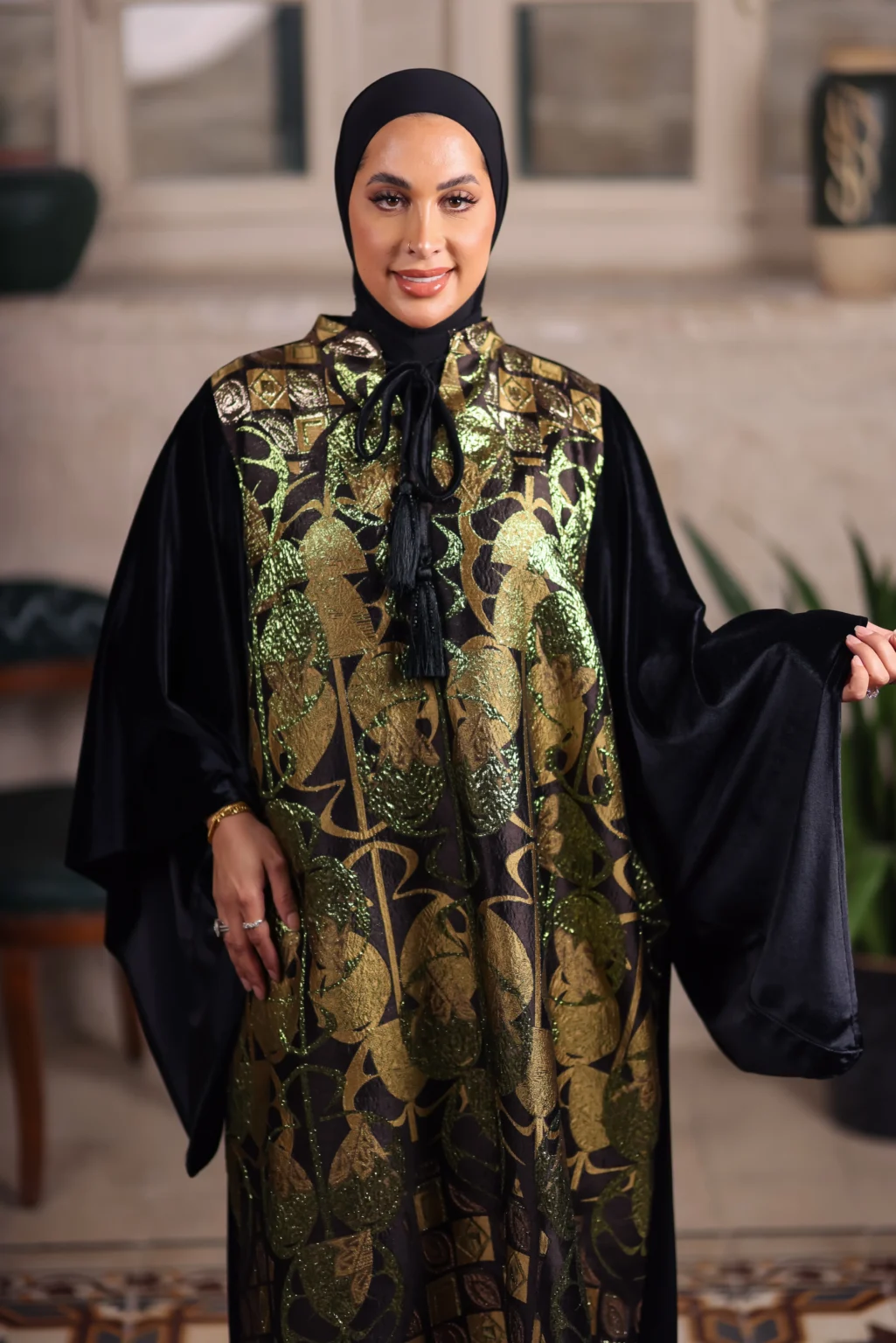 One piece abaya