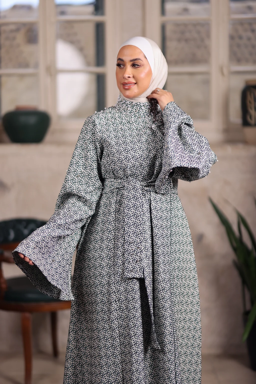 One piece abaya