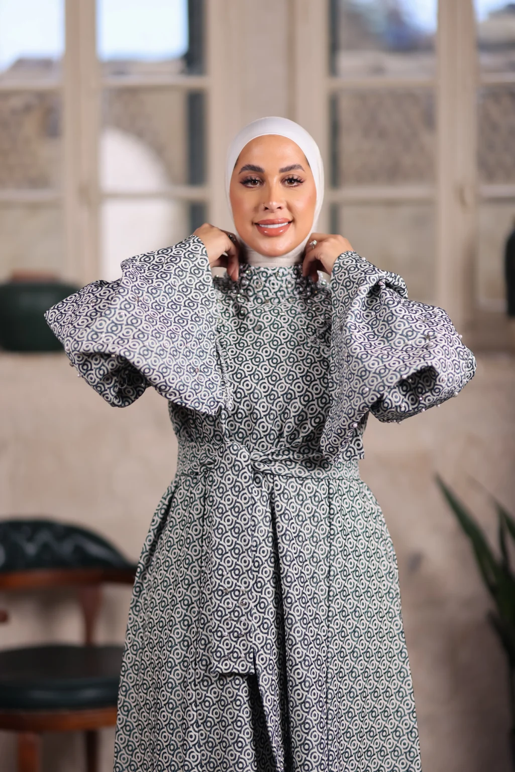 One piece abaya