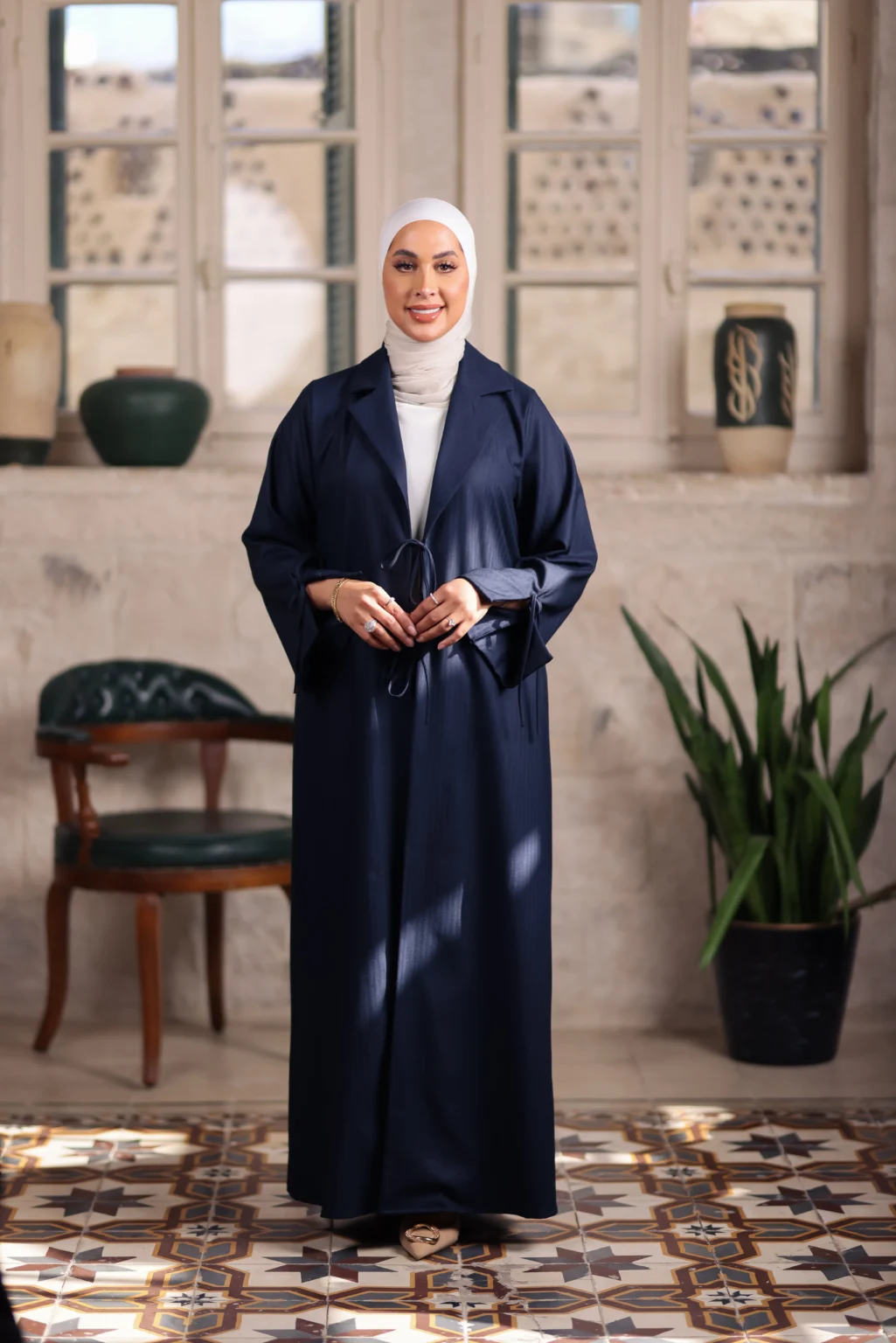 One piece abaya