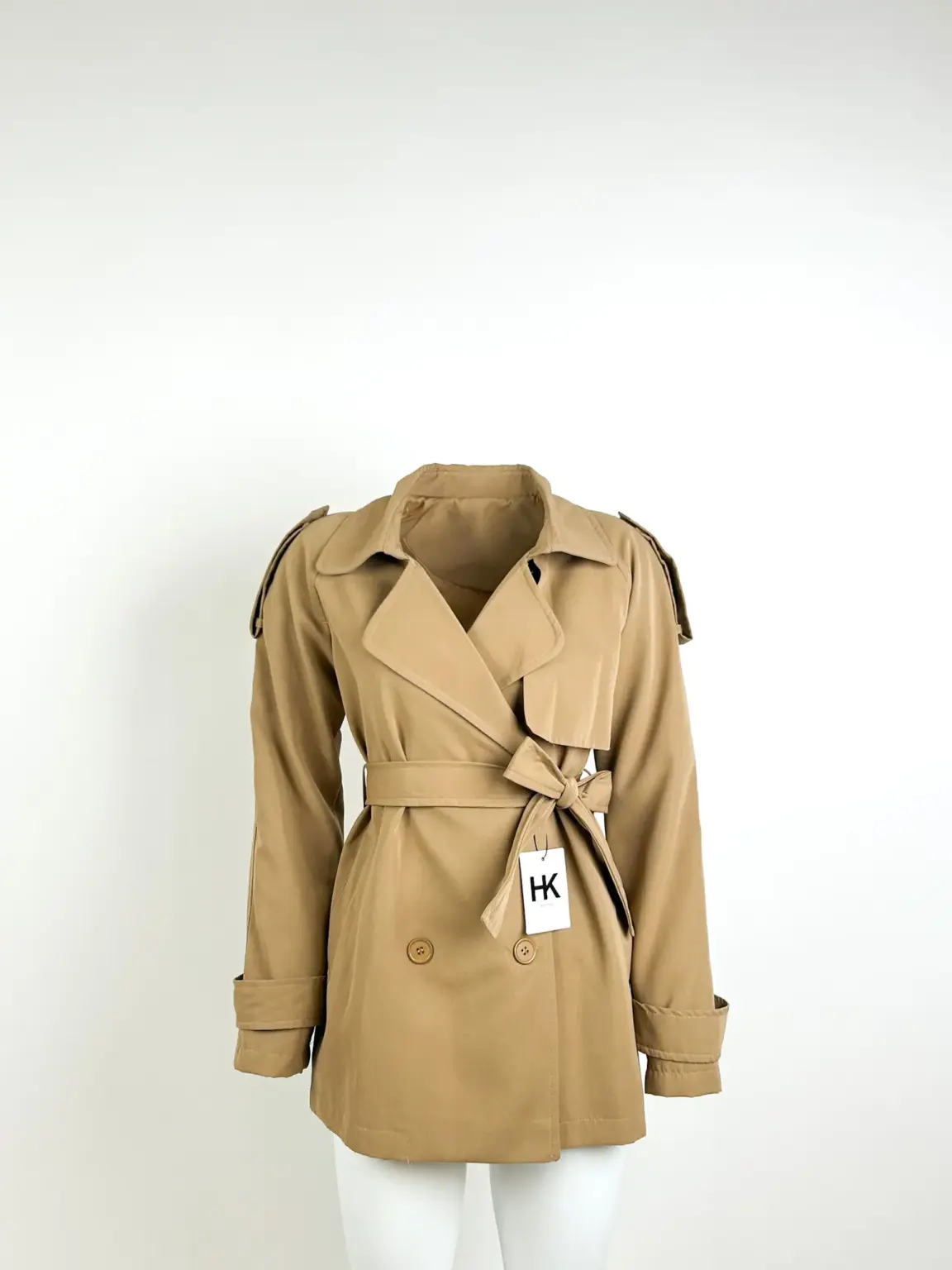 short trench coat