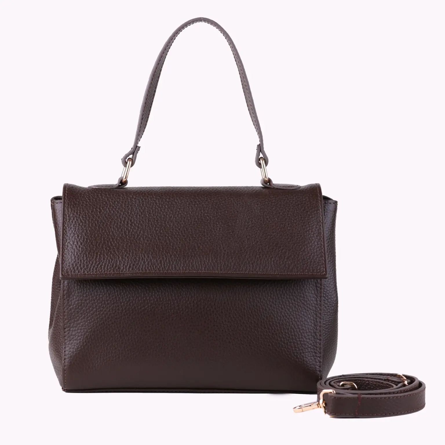 LEATHER SHOULDER BAG
