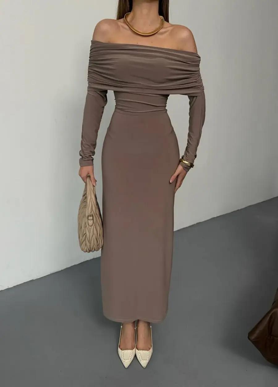 off shoulder dress