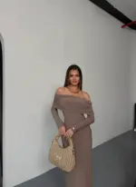 off shoulder dress