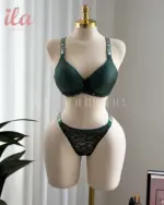 داخلي LOVE SECRET اخضر غامق قطعتين