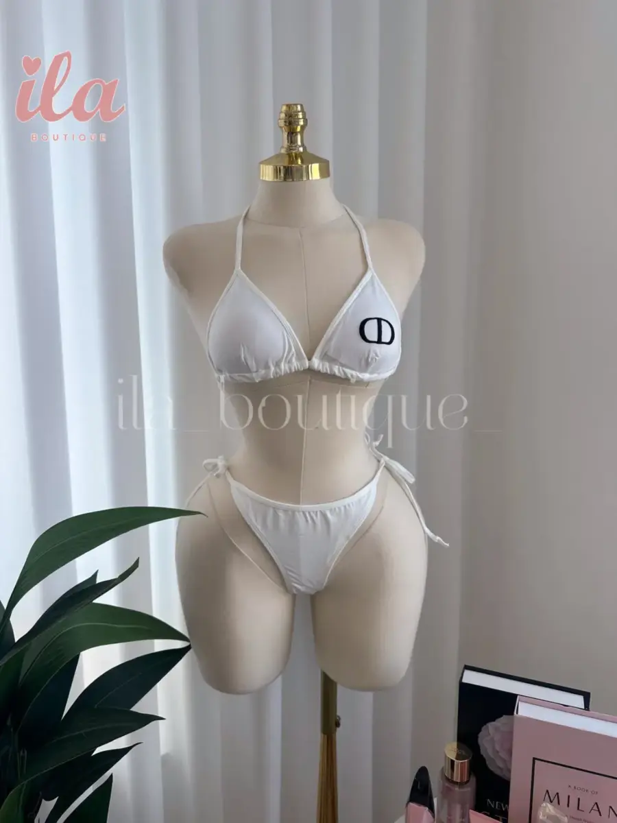 بكيني DIOR ابيض