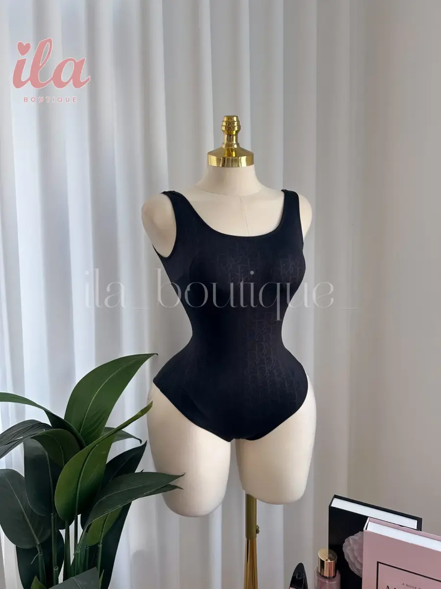 SWIMSUIT DIOR اسود