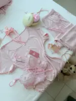 بيجاما زهري بارد توب نص كم و بنطلون