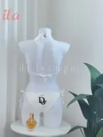 بكيني DIOR ابيض مختوم بالكامل