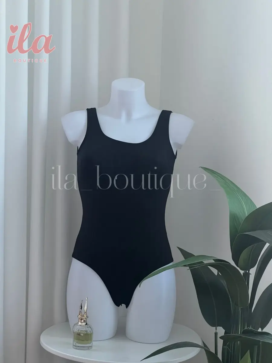 SWIMSUIT FENDI اسود مختوم بالكامل