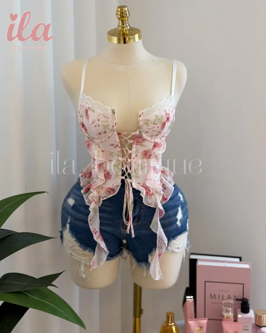 كورسيه فيكتوري بيبي بينك و مشمشي