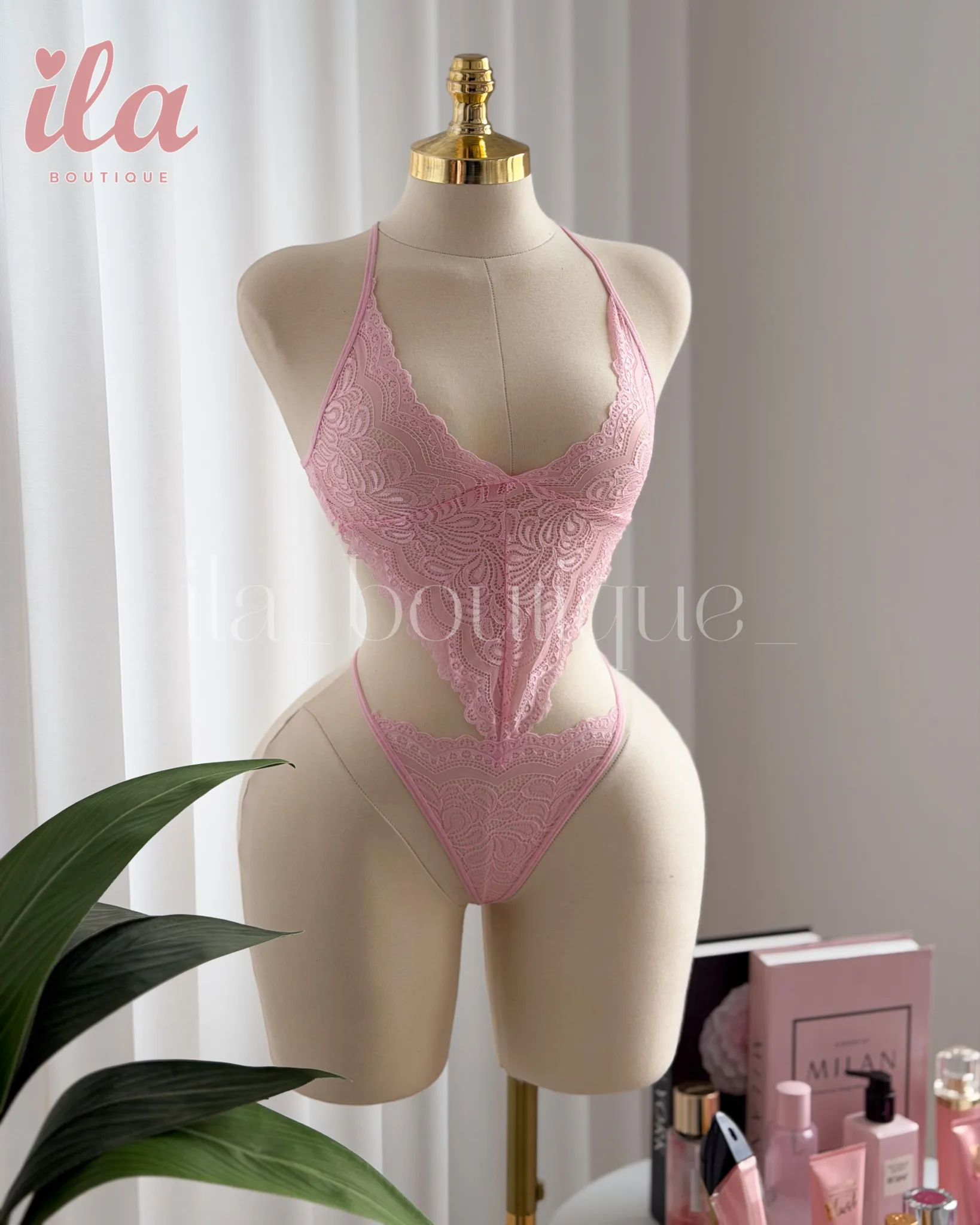 بودي سوت زهري دانتيل ONE SIZE