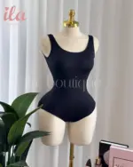 SWIMSUIT FENDI اسود مختوم بالكامل