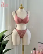 داخلي LOVE SECRET مشمشي قماش قطعتين