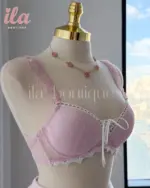 BRA زهري قلوب اكسات على الصدر
