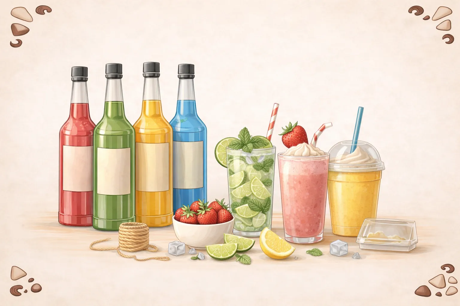 السيرب والموهيتو والسموذي