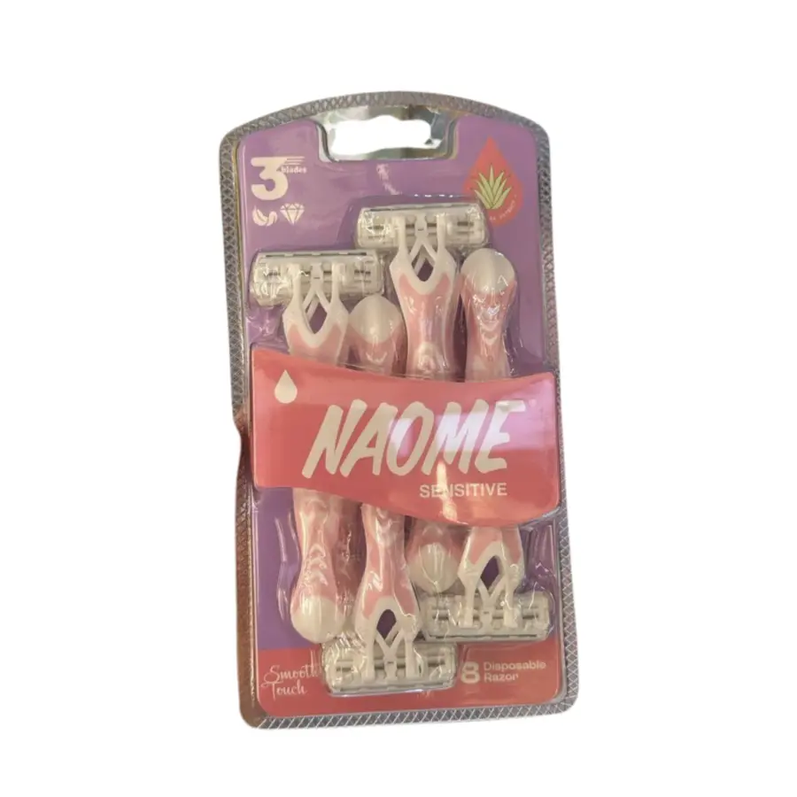 شفرات حلاقة NAOME SENSITIVE 8