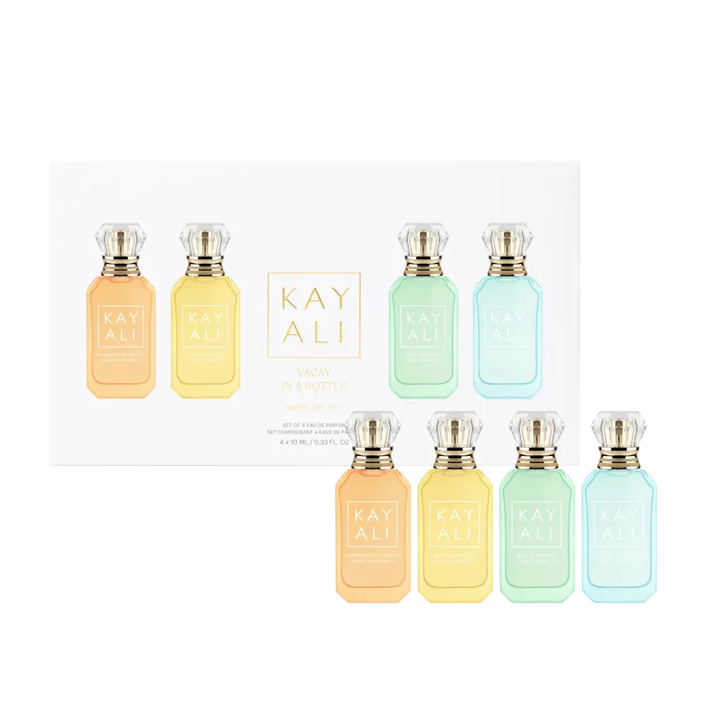 KAYALI VACAY IN A BOTTLE MINIATURE SET 4X10ML