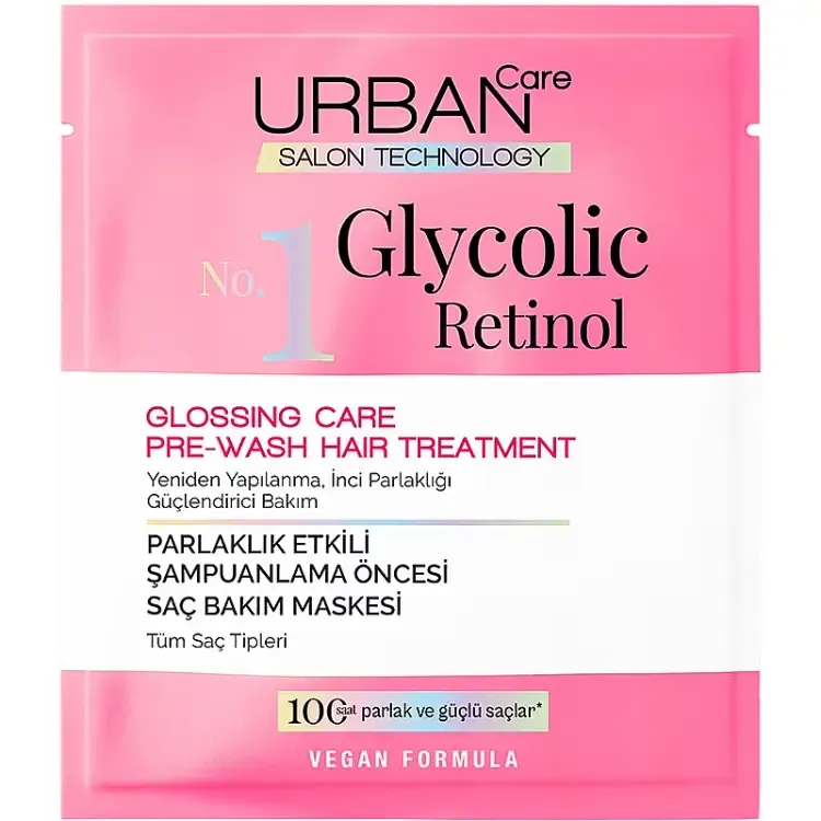 URBAN CARE GLYCOLIC RETINOL 10H STRONG HAIR MASK