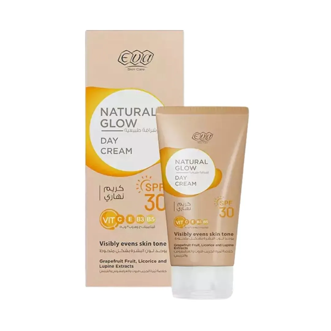 كريم EVA ناتشورال جلو النهاري مع SPF 30 50جم