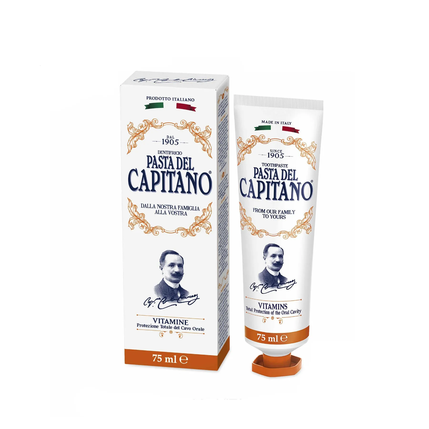 معجون أسنان بالفيتامينات P.D Capitano 1905 75 مل.