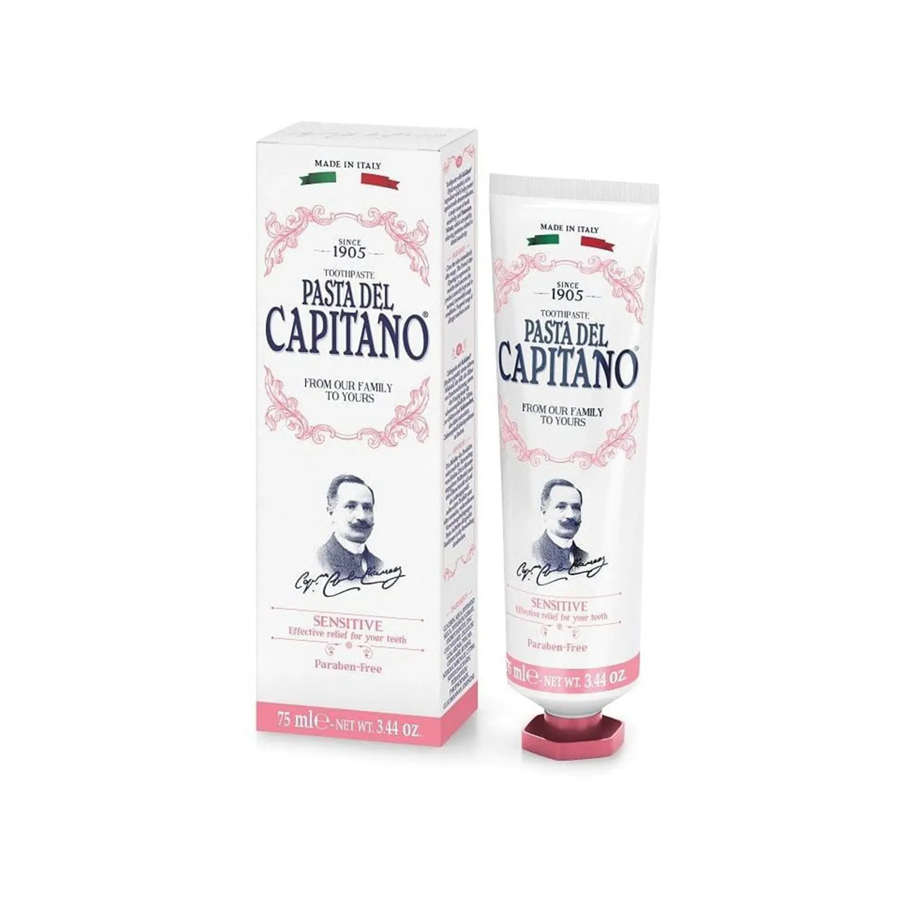 معجون أسنان للأسنان الحساسة P.D Capitano 1905 75 مل.