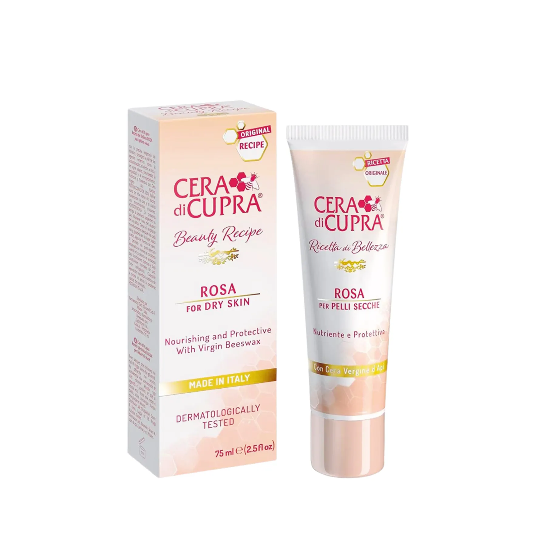 كريم ترطيب Cera di Cupra Rosa بالوصفة الأصلية 75 مل.