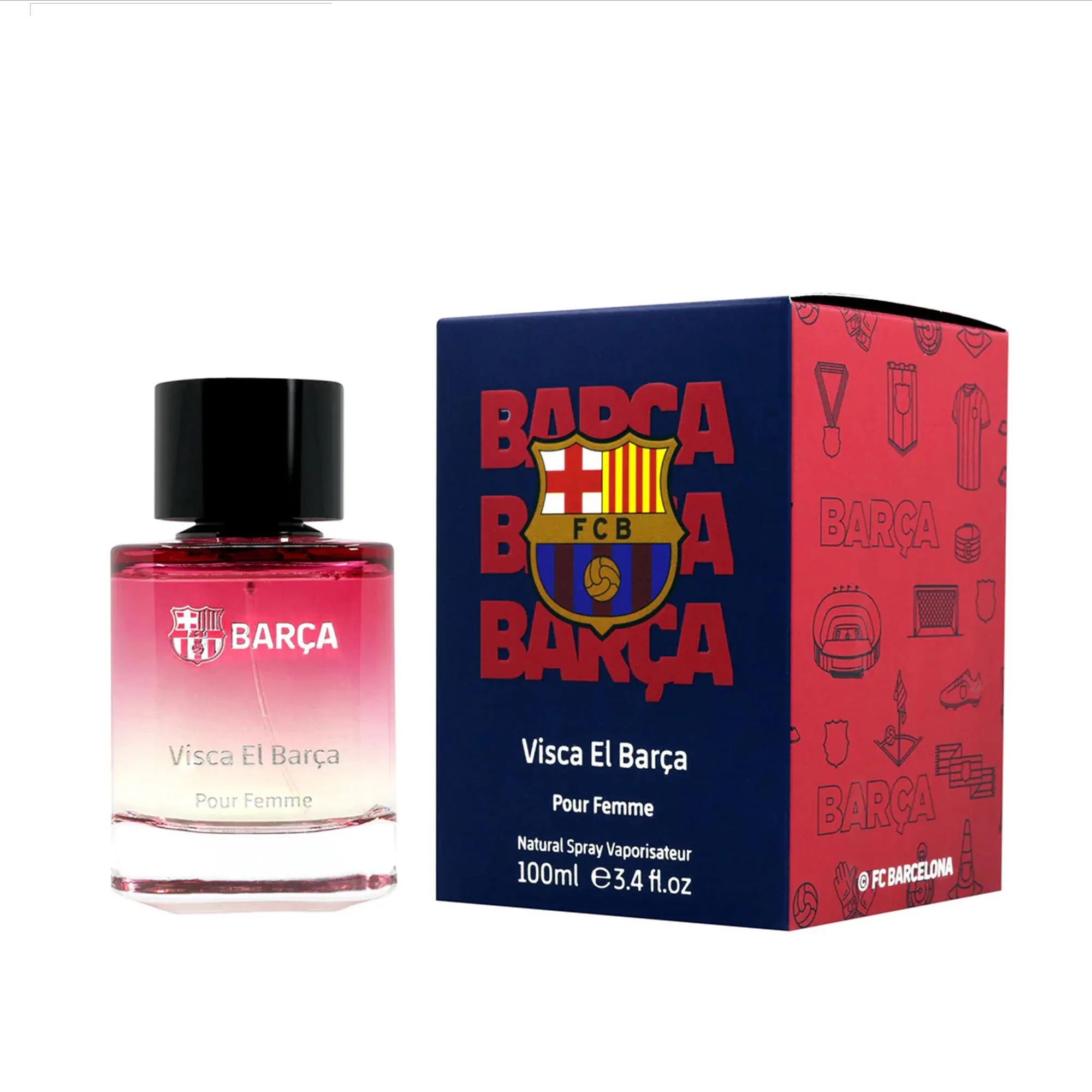 MY PE. FC BARCA VISCA EL BARCA EDP 100ML (W)