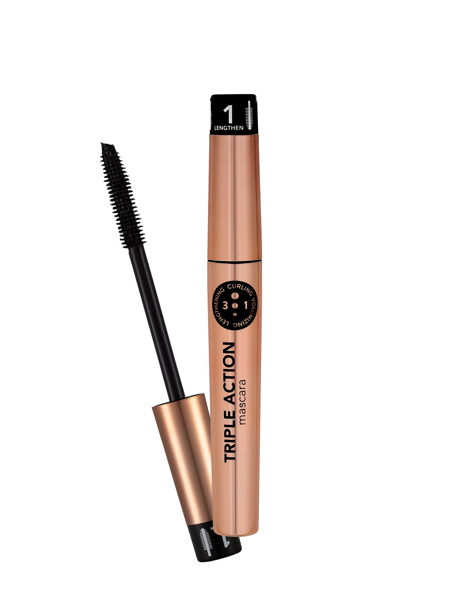 FLORMAR TRIPLE ACTION MASCARA