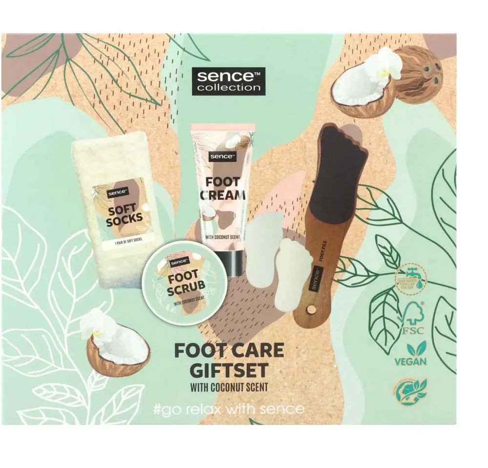 طقم سينس للعناية بالقدم-SENCE FOOT CARE SET 5 PCS
