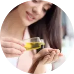 حمام زيت و كريم شعر