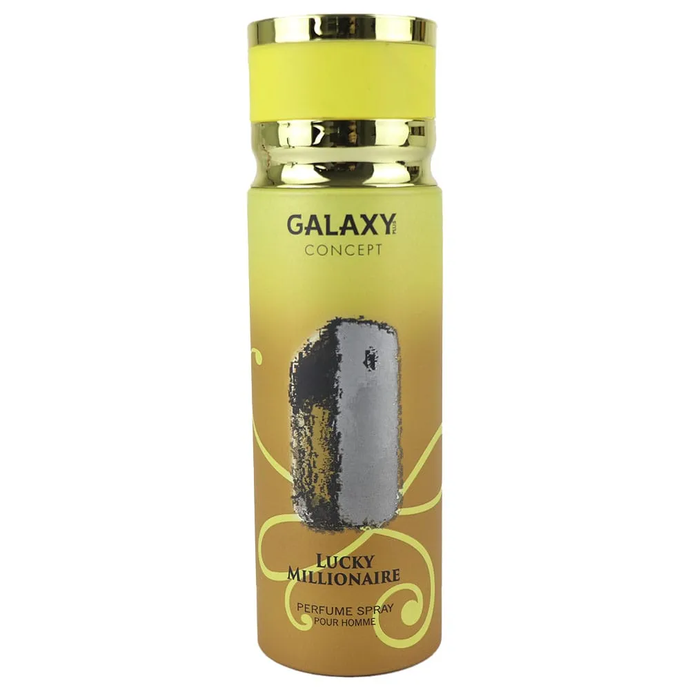 GALAXY LUCKY MILLIONAIRE PERFUME SPRAY 200ML