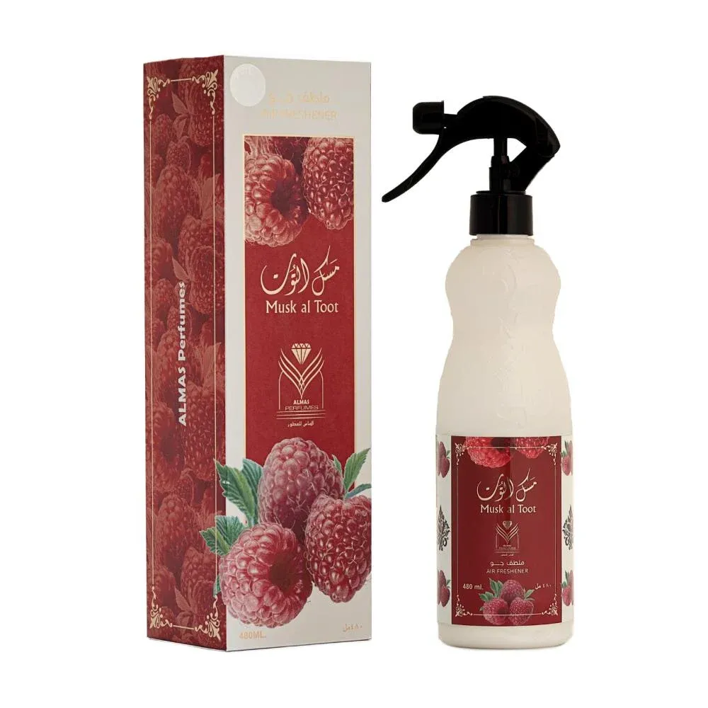 معطر جو برائحة المسك والتوت من ألماس للعطور، 480 مل