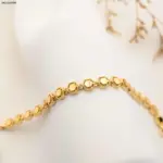 أسوارة ذهبي سداسي الشكل FJ