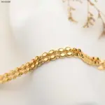أسوارة  مطلي ذهب للصبايا FJ