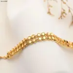 أسوارة  مطلي ذهب للصبايا FJ