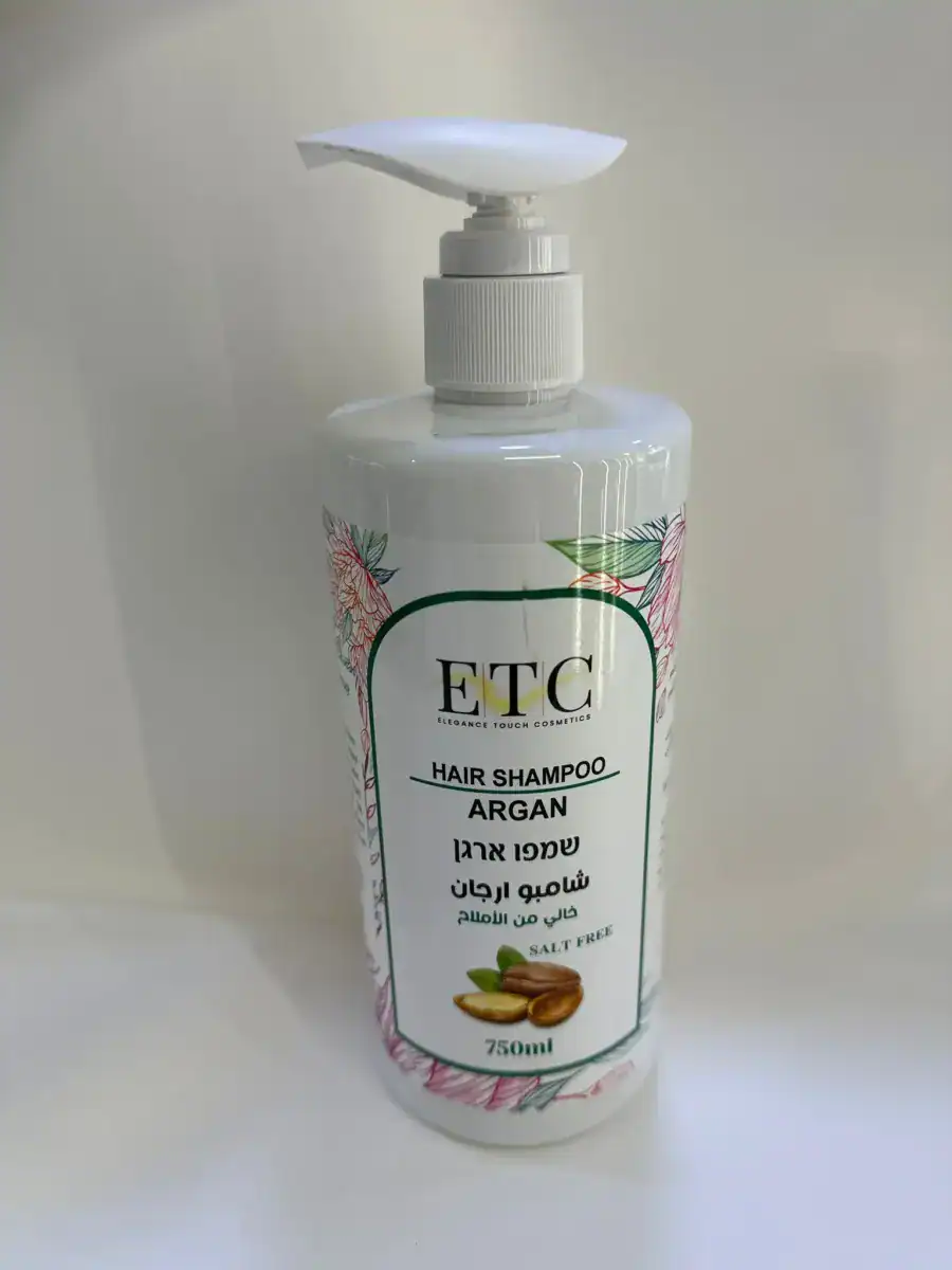 شامبو للشعر الخالي من أملاح الأرغان من إي تي سي